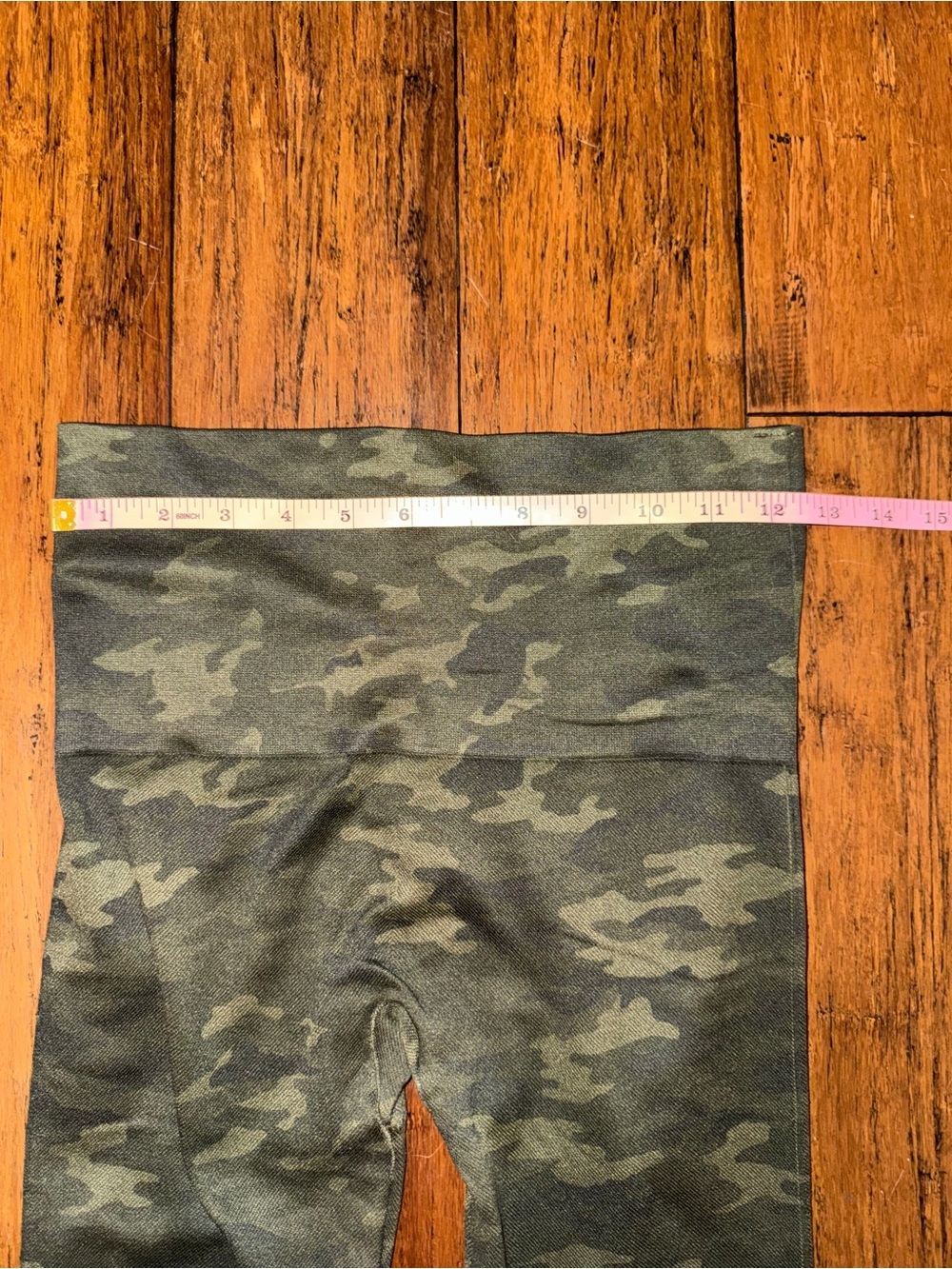 SPANX Seamless Matte Camo High Rise Full Length Leggings Size L - Picture 5 of 5